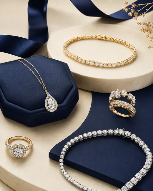 Premium One Caret diamond jewellery collection