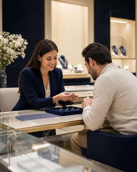 One Caret showroom consultation and partner support